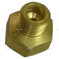 Переходник G3/4-Сп21,8 (для импортного редуктора)  - st-e.info - Одинцово