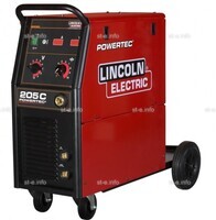 Полуавтомат Lincoln Electric Powertec 205C для сварки - st-e.info - Одинцово