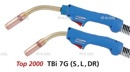 Сварочная горелка для полуавтомата TBi 7G Long (Длинная), длина рукава 5м - st-e.info - Одинцово