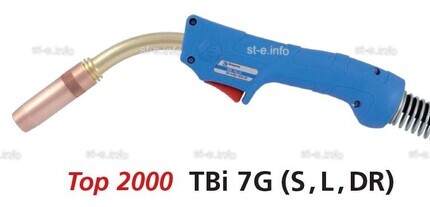 Горелка для полуавтомата TBi 7G Short, длина 4 метра - st-e.info - Одинцово