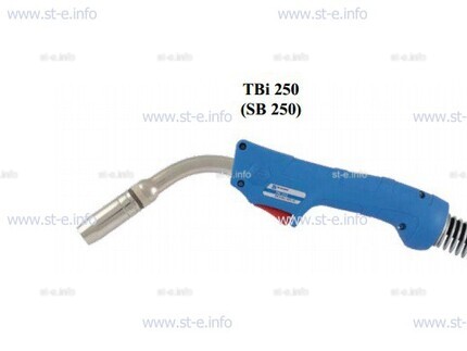 Горелка для полуавтоматической сварки TBi 250-blue-ESG, длина 3 метра - st-e.info - Одинцово