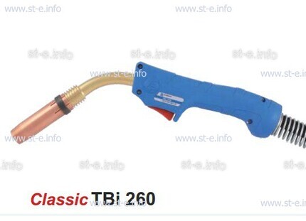 Горелка для полуавтоматической сварки TBi 260-blue-ESG, длина 4 метра - st-e.info - Одинцово