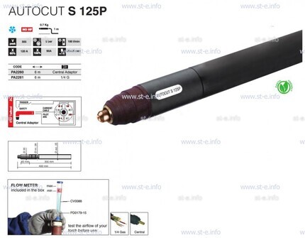 Голова плазмотрона для механизированной резки AUTOCUT S 125 P - st-e.info - Одинцово