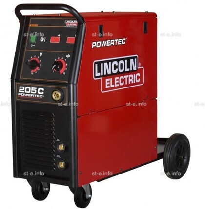 Полуавтомат Lincoln Electric Powertec 205C для сварки - st-e.info - Одинцово