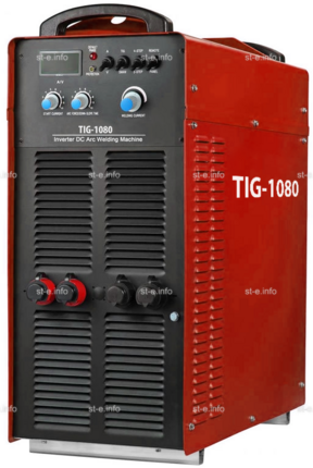Сварочный аппарат для аргонодуговой сварки TIG-1080 - st-e.info - Одинцово