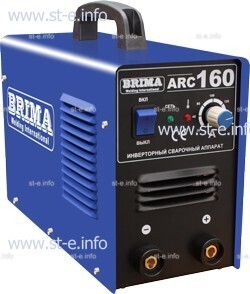 Сварочный аппарат Brima (инвертор) ARC 160 - st-e.info - Одинцово