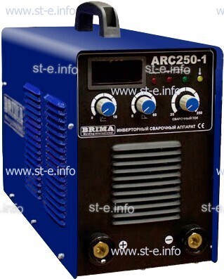 Сварочный аппарат Brima (инвертор) ARC-250-1 (380) - st-e.info - Одинцово