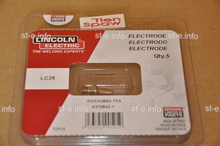 Электрод LC25 арт. W03X0893-75A - st-e.info - Одинцово