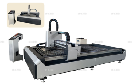 Лазерный станок для резки металла KING 3000*1500 мм 1,5 kWt Raycus - st-e.info - Одинцово