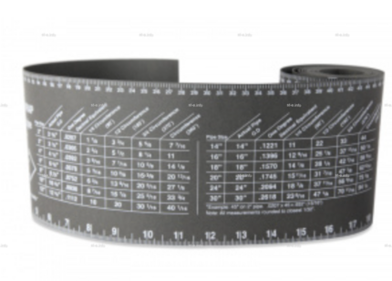 Лента для разметки труб 128mm*3300mm - st-e.info - Одинцово