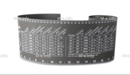 Лента для разметки труб 100mm*1220mm - st-e.info - Одинцово