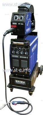 Сварочный инверторный полуавтомат Brima MIG-500-2 - st-e.info - Одинцово