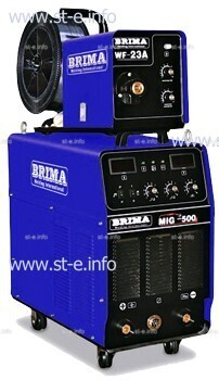 Сварочный инверторный полуавтомат Brima MIG-500 - st-e.info - Одинцово