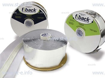 Стекловолоконная алюминиевая подкладочная самоклеющаяся лента Fiback AFBT-2,5 - st-e.info - Одинцово
